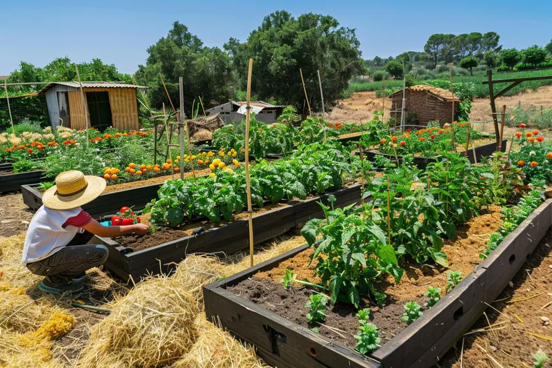 como plantar el huerto